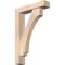 Ekena Millwork Imperial Block Smooth Bracket w/ Offset Brace, Douglas Fir, 5 1/2"W x 24"D x 36"H BKT0604X24X36IMP05SDF - alternate 1